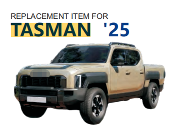 Adatto per pannello cofano motore sostituito KIA TASMAN 2025