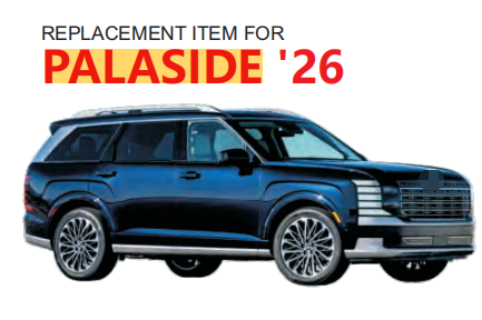 Parafango anteriore destro sinistro parafango lato passeggero per HYUNDAI PALISADE 2026